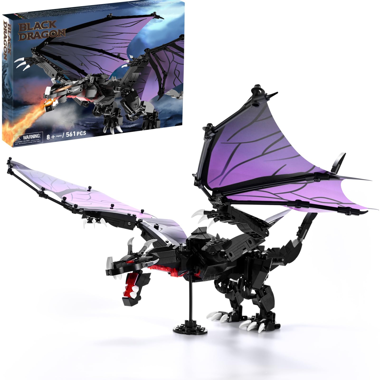 Dragon Building Set for Teens and Adults,Collectible and Display STEM Toys for Kids,Ideal Gifts for Boys and Girls Aged 8 9 10 12 14-16