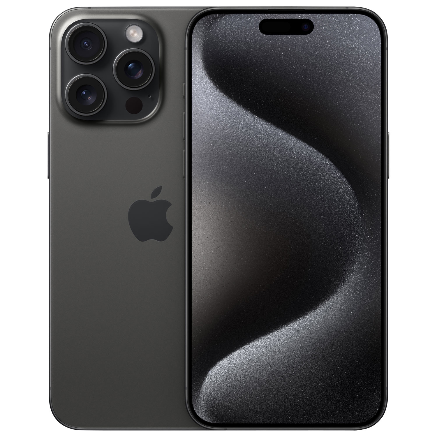 Refurbished (Excellent) - Apple iPhone 15 Pro Max 256GB - Black Titanium - Unlocked