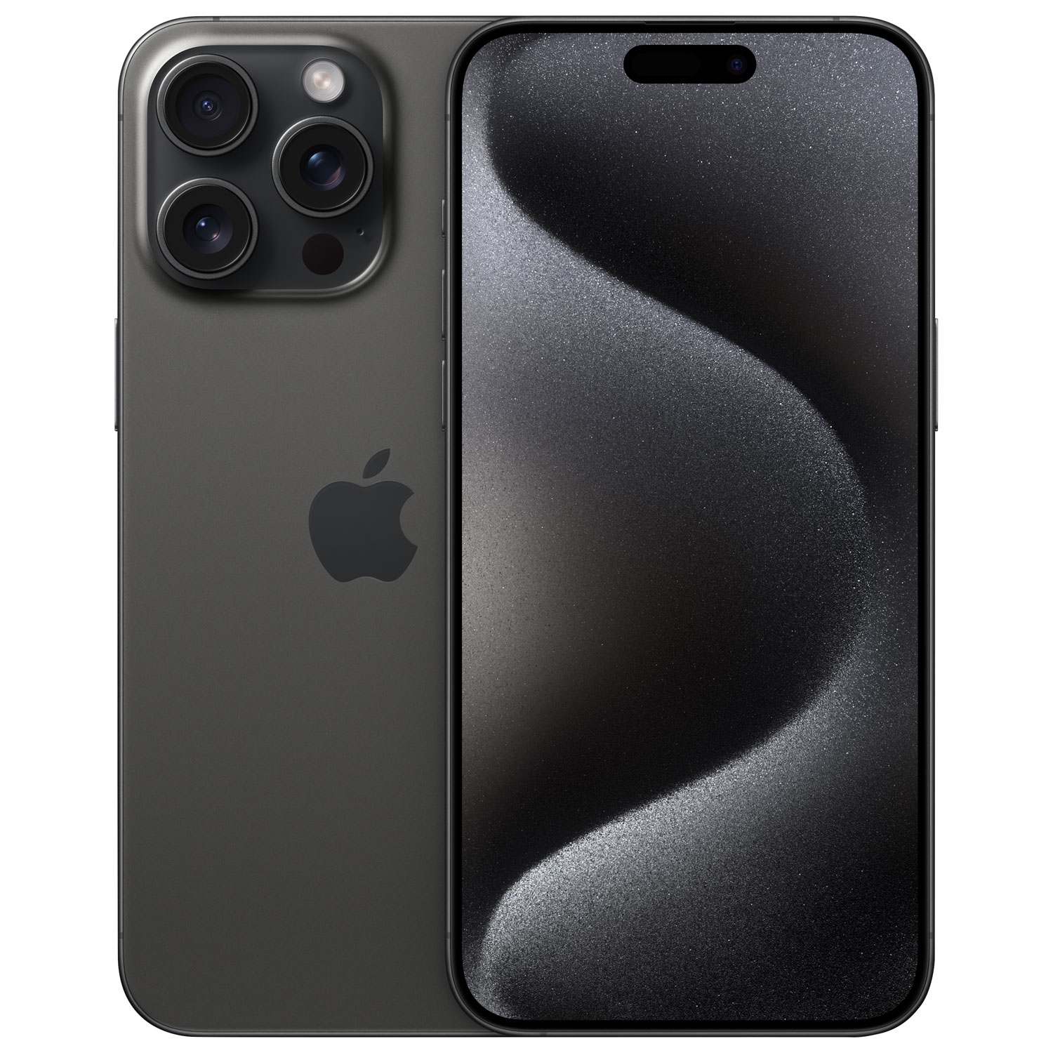 Refurbished (Excellent) - Apple iPhone 15 Pro Max 1TB - Black Titanium - Unlocked