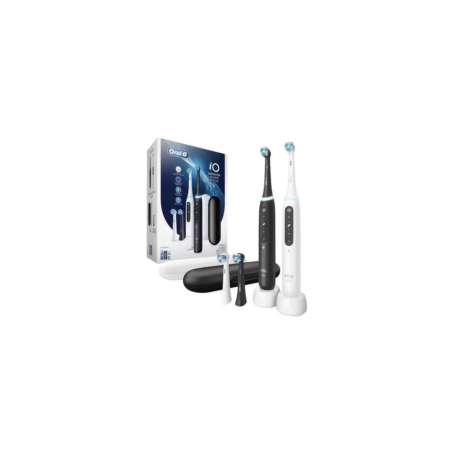 Oral-B iO Series 5 Rechargeable Toothbrush Dual Pack