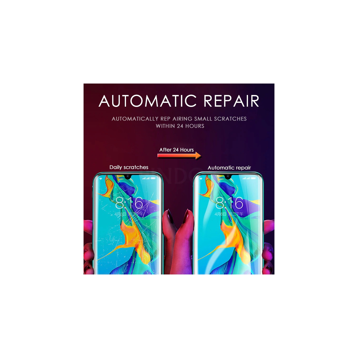 Screen Protectors Compatible with Huawei P30 Lite Screen Protector 2X Ultra Clear Transparent Phone Films