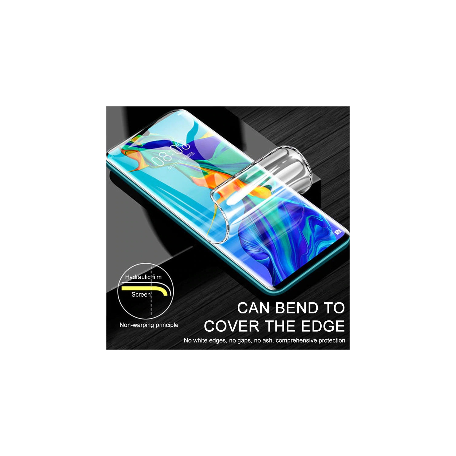 Screen Protectors Compatible with Huawei P30 Lite Screen Protector 2X Ultra Clear Transparent Phone Films