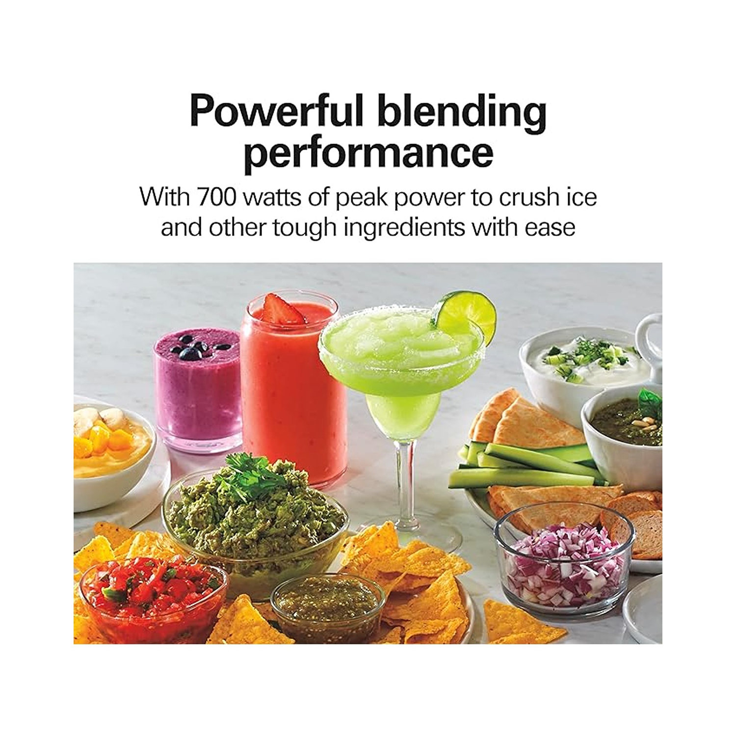 Hamilton Beach 40 oz. Power Elite Blender With Glass Jar And 3 Cup Chopper - Black