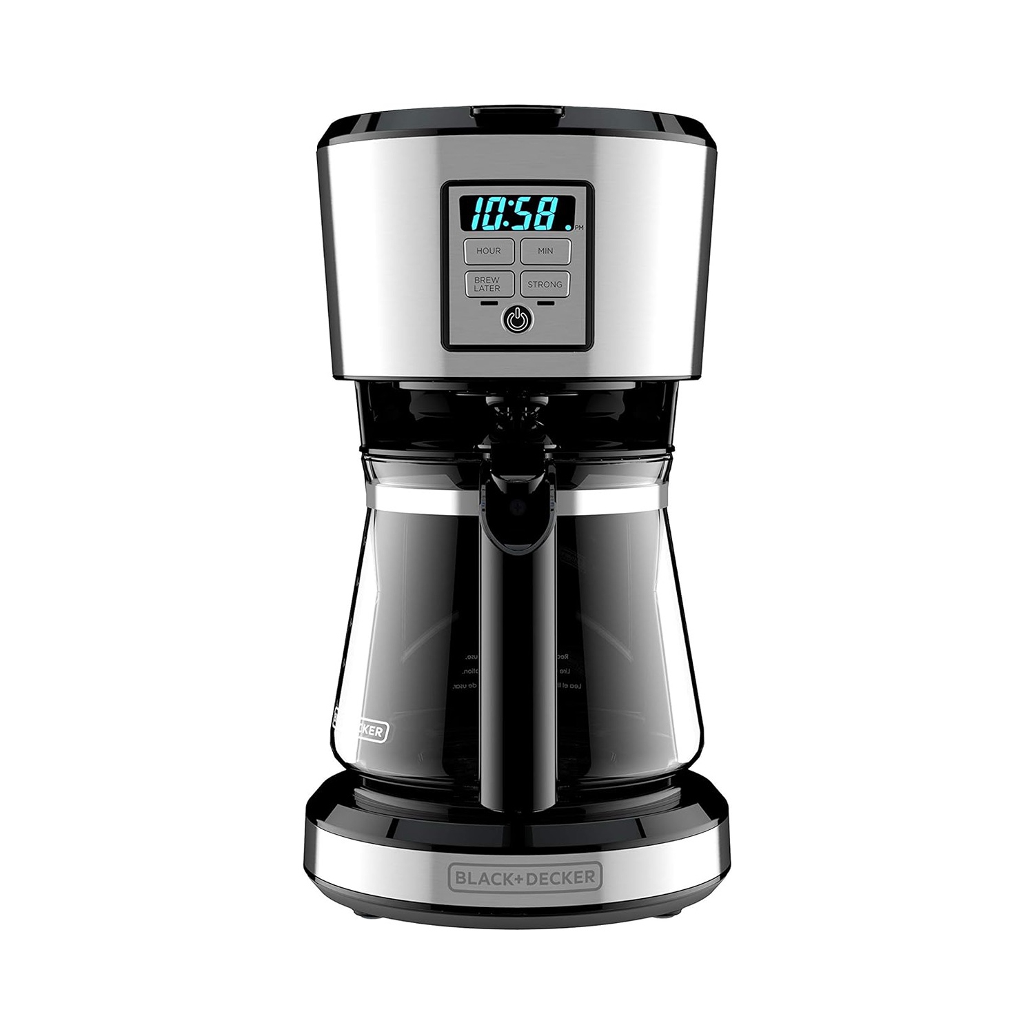 BLACK DECKER 800W Stainless Steel Coffee Maker Silver Best Buy Canada