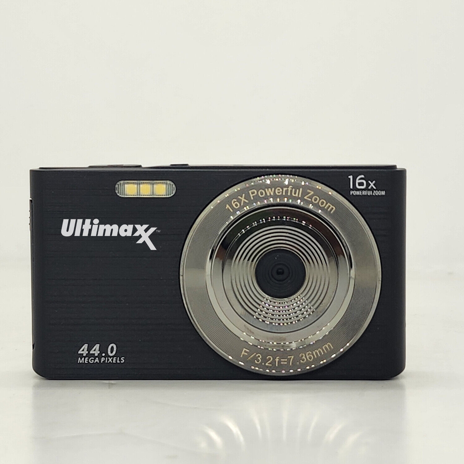 Ultimaxx 44MP Digital Compact Camera with 16x Digital Zoom w/ 32GB Card Kit