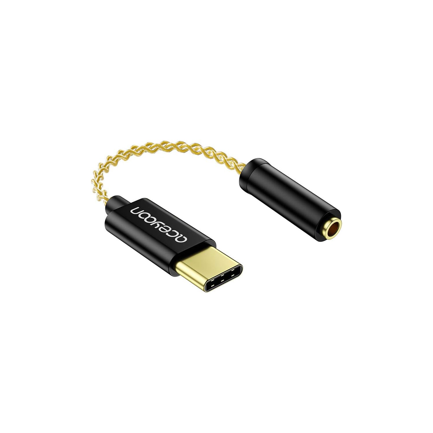 USB C to 3.5 mm Audio Jack Adapter,USB C Male to Aux Female