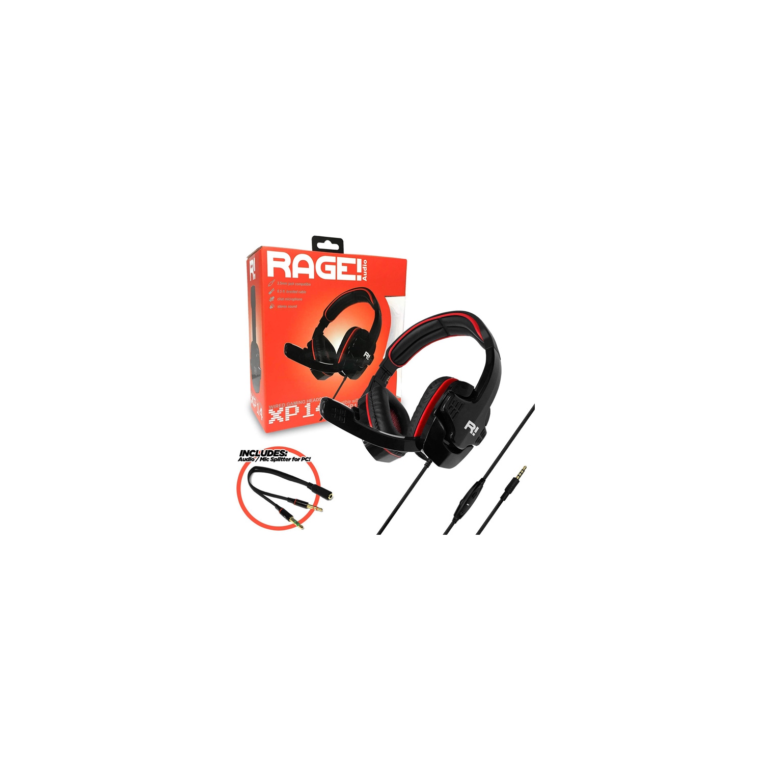 Xp14 Universal Stereo Gaming Headset [Rage!]