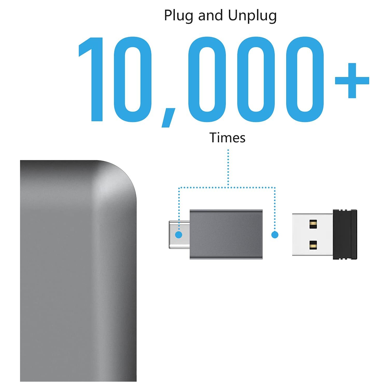 n USB C Adapter, USB C to USB Adapter (Fit Side-by-Side), USB C to USB Female 3.0 Adapter for iMac 2021, MacBook Pro 2021/20, MacBook Air 2021/20,
