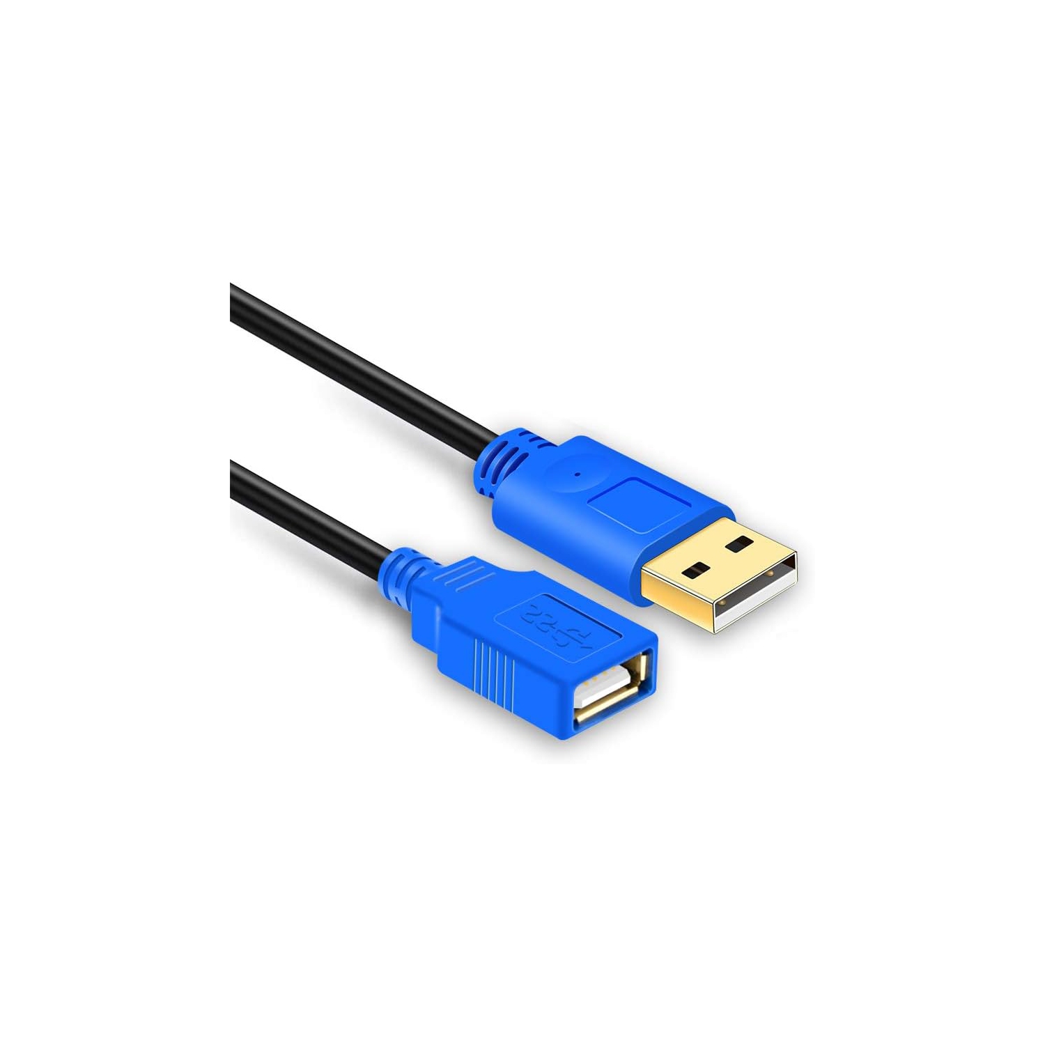 USB 2.0 Extension Cable 10ft,H USB Extension Cables - Extra Long USB 2.0 A Male to A Female Cable,for Printer, Keyboard, Game Console, Loudspeaker,