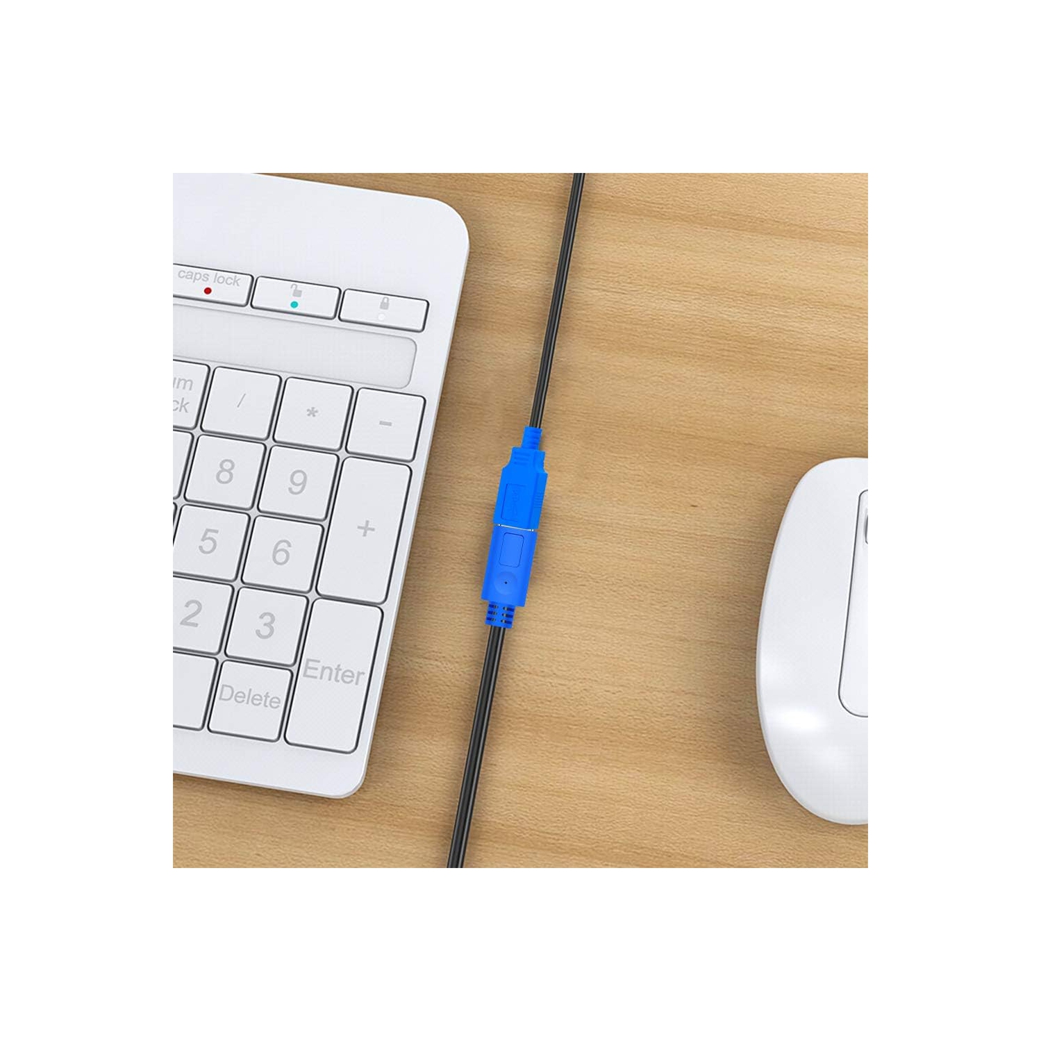 USB 2.0 Extension Cable 10ft,H USB Extension Cables - Extra Long USB 2.0 A Male to A Female Cable,for Printer, Keyboard, Game Console, Loudspeaker,