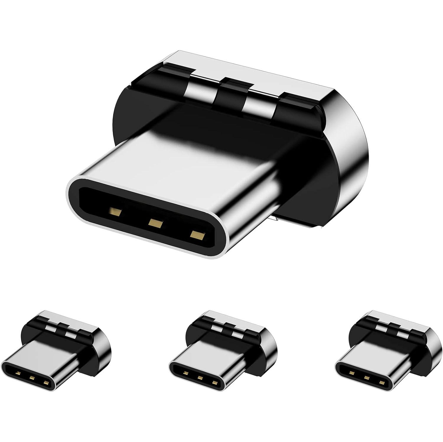 C Magnetic Connector Tips Head for USB-C Android Devices, only Compatible 5A Magnetic Charging Cable or Magnetic Adapter