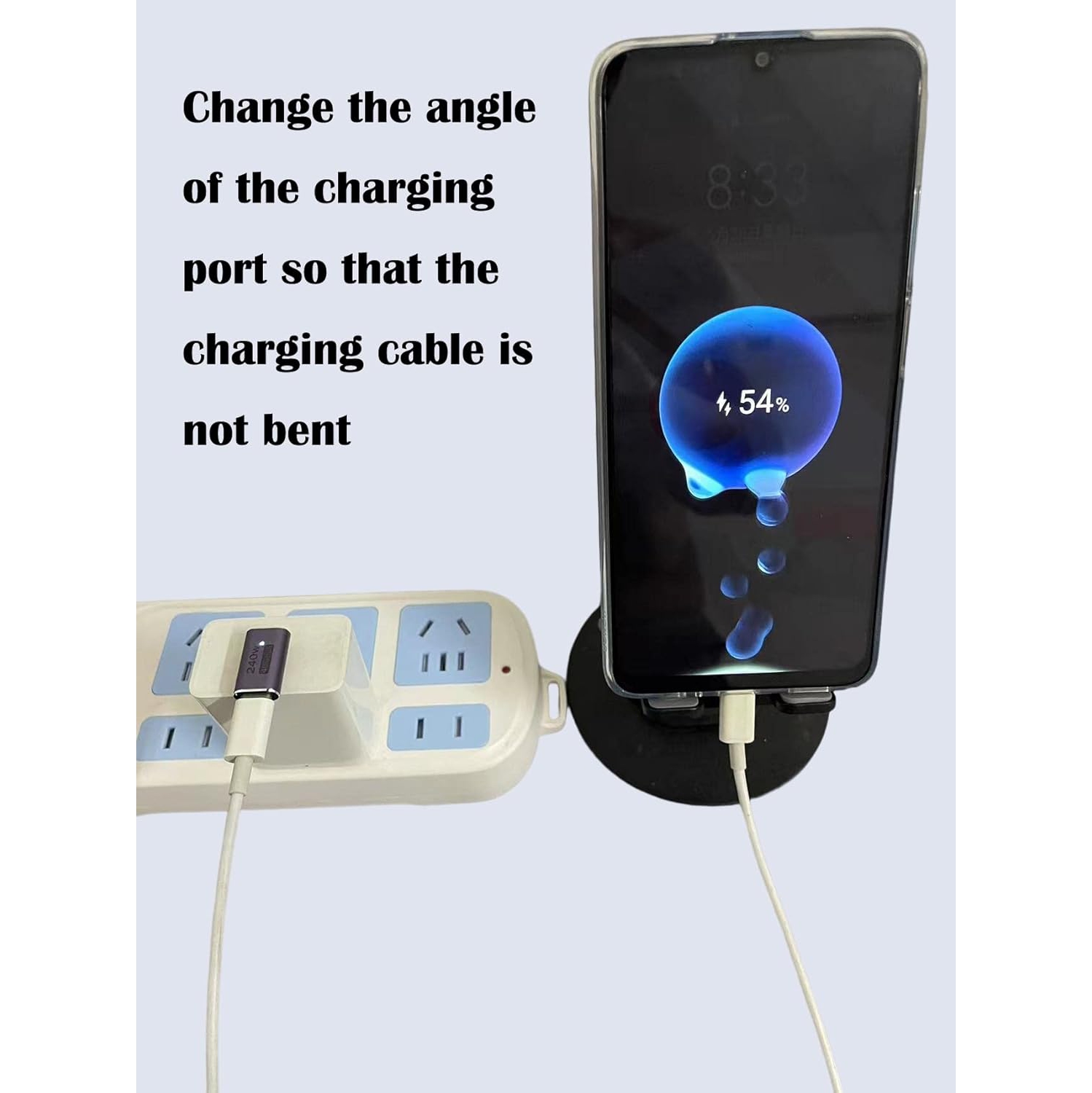 USB4 90 Degree USB C Adapter,Right Angle USB C to USB C Adapter USB C Male to USB C Female Extender,Thunderbolt 4 40Gbps 240W Type C Adapter for