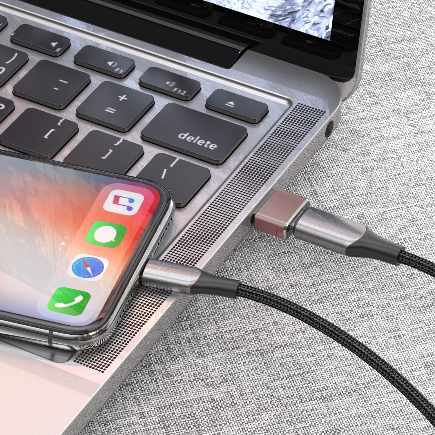 B USB to USB C Adapter 3Pack,Type C Female to USB A Male Charger Connector for iPhone 11 12 13 14 Pro Max,Airpods iPad Air,Samsung Galaxy Note 20 S20