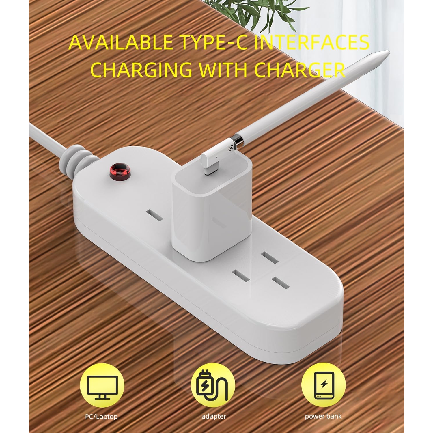 Apple Pencil 1st Generation Adapter(2 Pack) Lightning Female to USB C Male Charging Accessories Ipencil Pen Charger Adapter Type C Dongle Connector