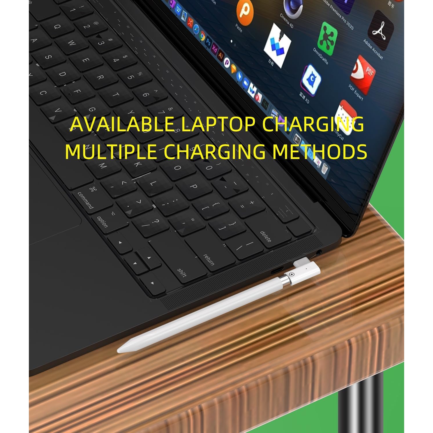 Apple Pencil 1st Generation Adapter(2 Pack) Lightning Female to USB C Male Charging Accessories Ipencil Pen Charger Adapter Type C Dongle Connector