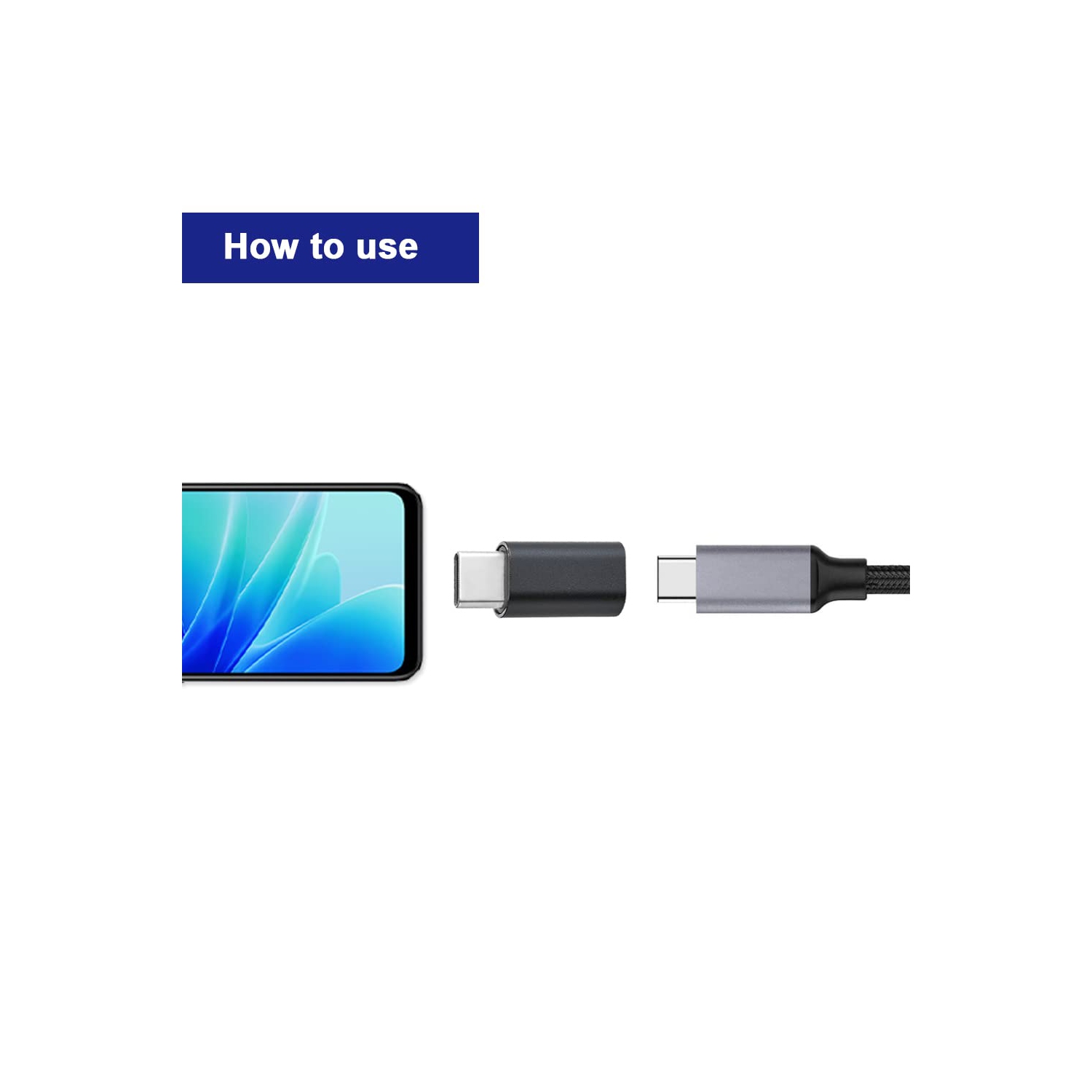 D – coupleur d’extension USB C, USB 3,1 C/10&nbsp;Gb/s de type C mâle à mâle, femelle à femelle, adaptateur coupleur mâle à femelle pour MacBook,