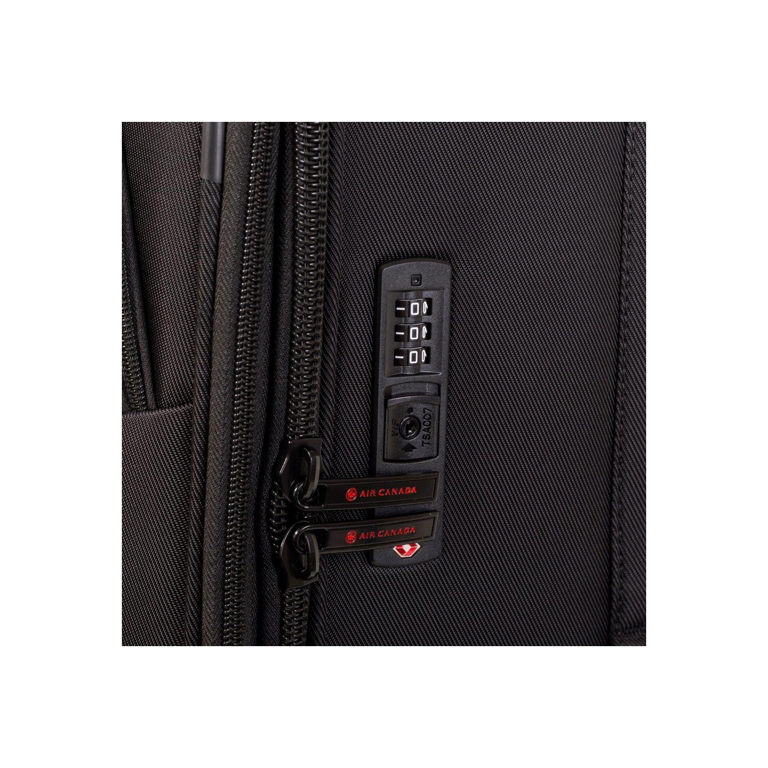 AIR CANADA CENTRAL 3 Piece Deluxe Softside Luggage Set