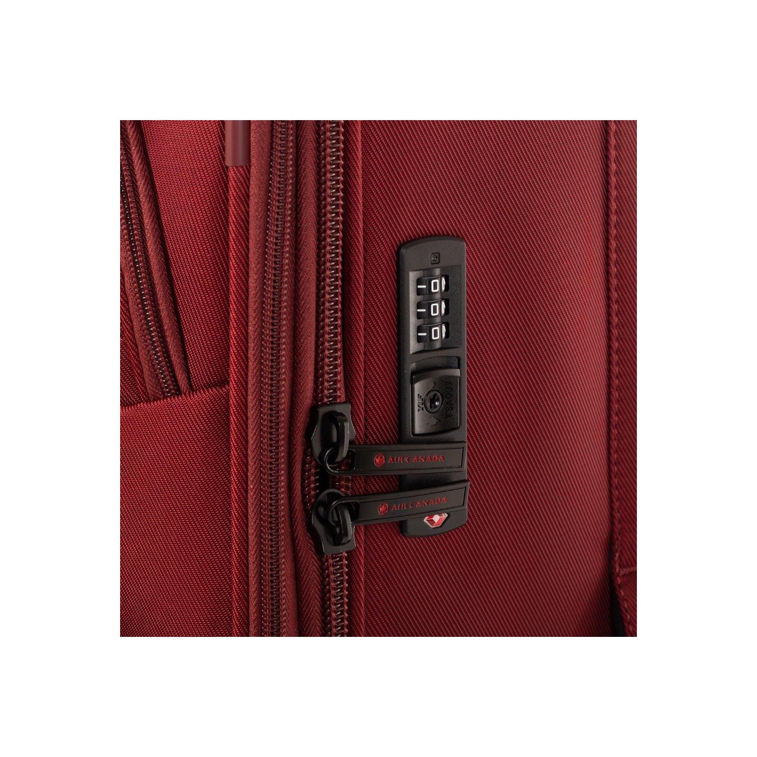 Ensemble de 3 valises souples de luxe CENTRAL d'AIR CANADA