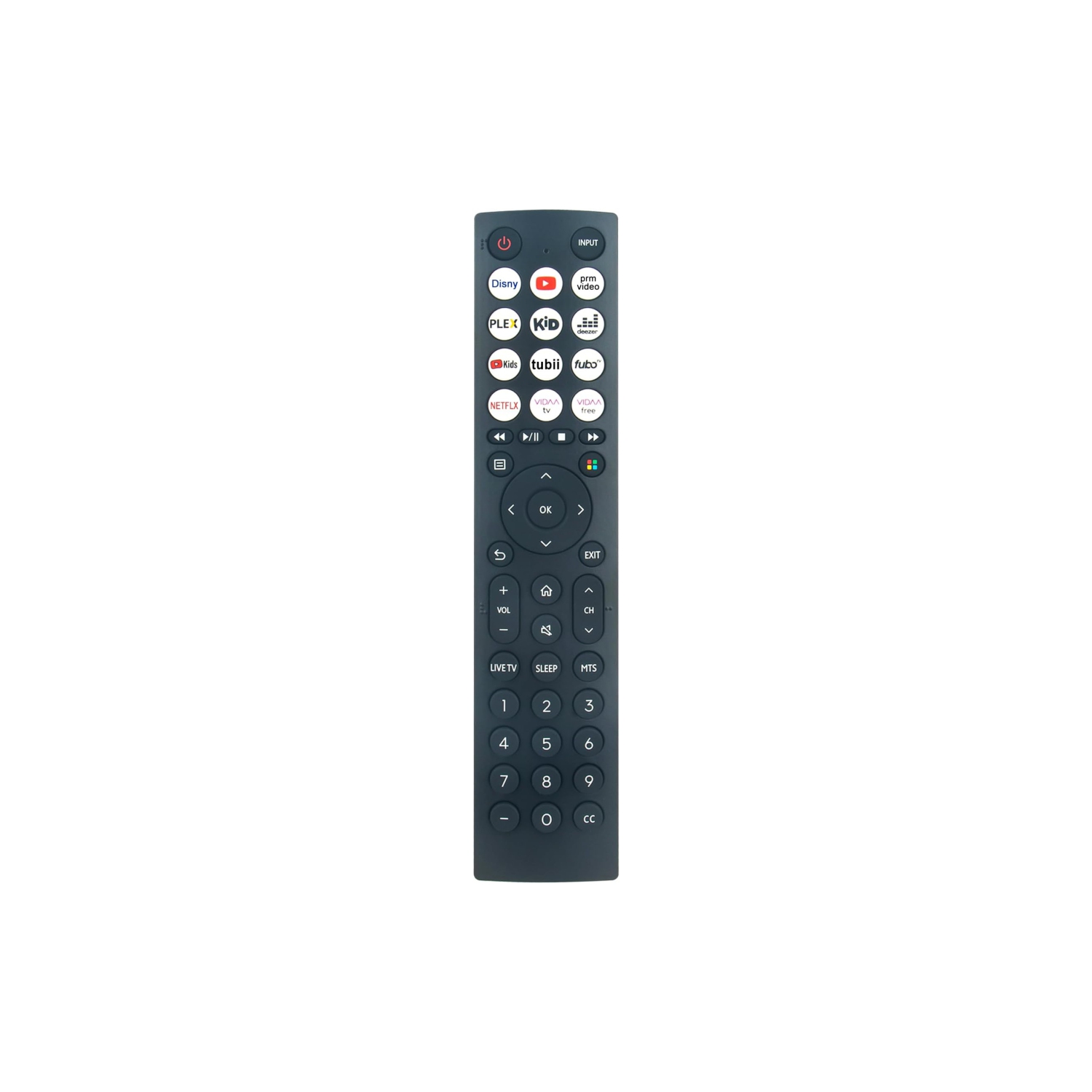 (Refurbished Good)- EN2E36H Original Hisense TV SMART Remote Control, T316779.