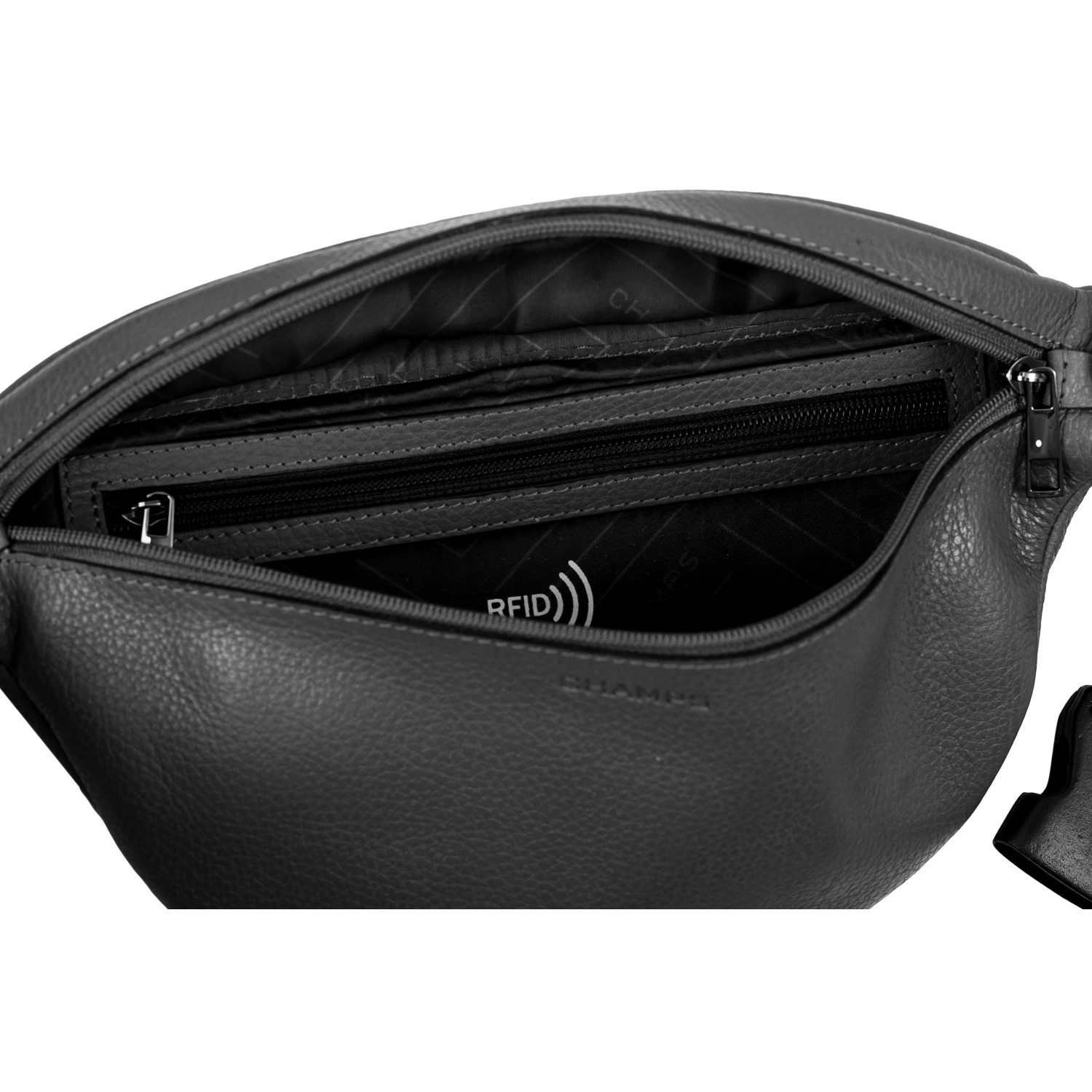 Sac de taille en cuir Onyx de CHAMPS