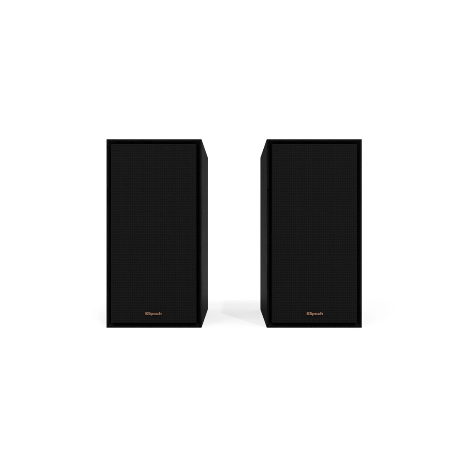 Haut-parleur d'étagère R-40&nbsp;M Reference 4 po de Klipsch – Noir – paire – modèle 2023 – Boîte ouverte