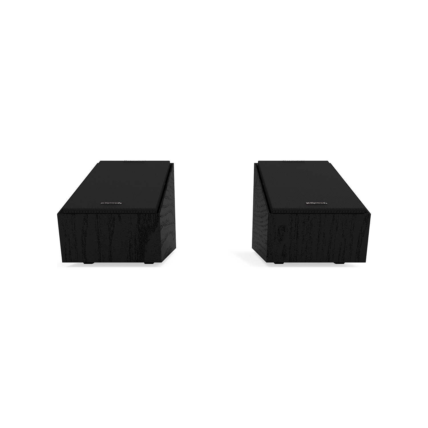 Haut-parleurs ambiophoniques Dolby Atmos 4 po R-40SA Reference de Klipsch – Noir – paire – modèle 2023 – Boîte ouverte