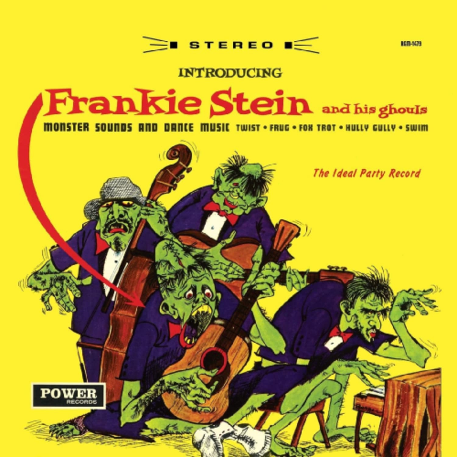 Frankie Stein And His Ghouls - INTRODUCING FRANKIE STEIN AND HIS GHOULS (GHOULISH NEON GREEN VINYL) - Vinyl