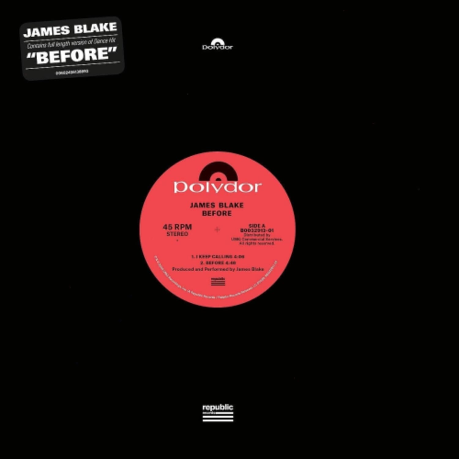 James Blake - Before - - [Vinyl]