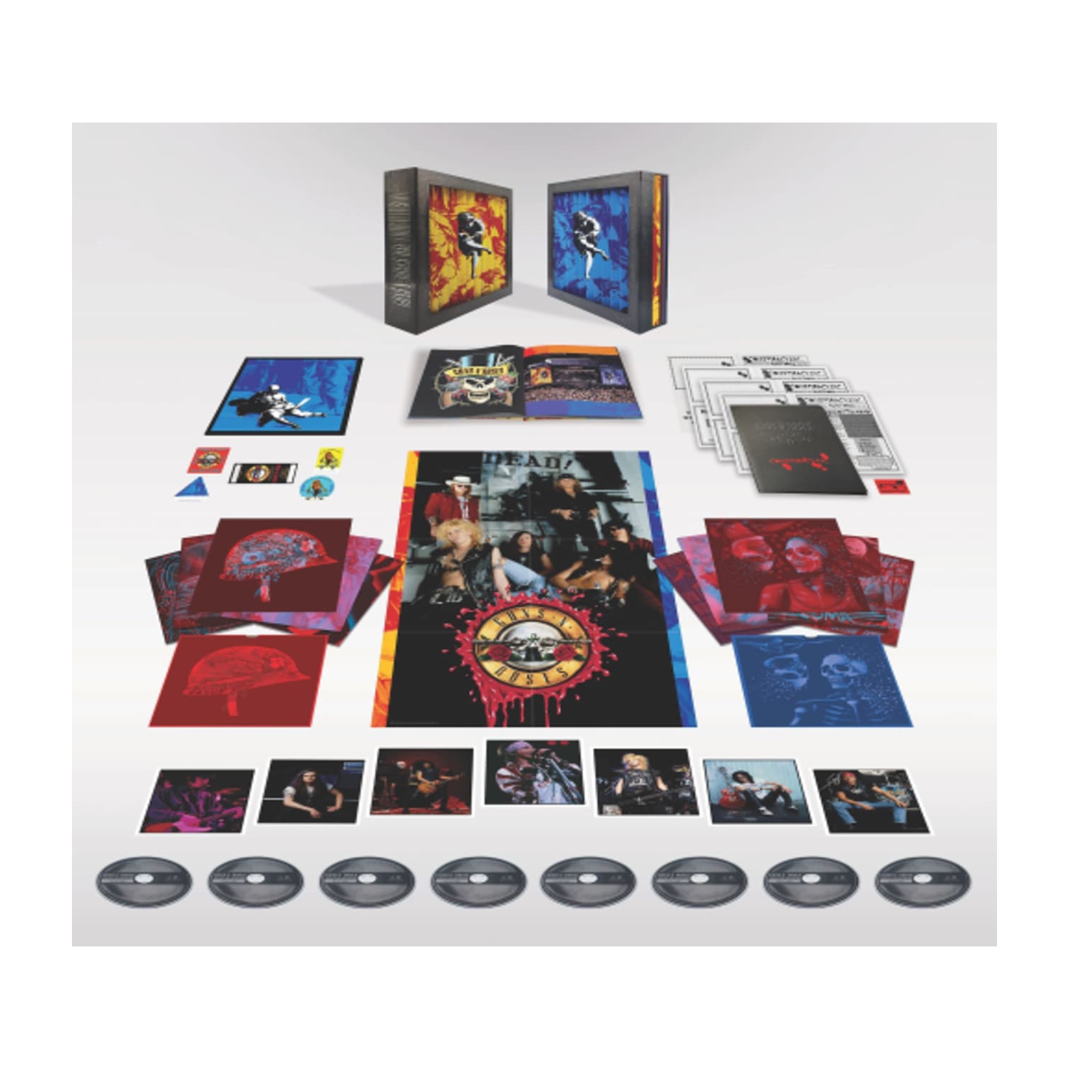 Guns N Roses - Use Your Illusion [Super Deluxe 7 CD/ Blu-ray] [Explicit Content] - (Oversize Item Split, Large Item, Parental Advisory Explicit