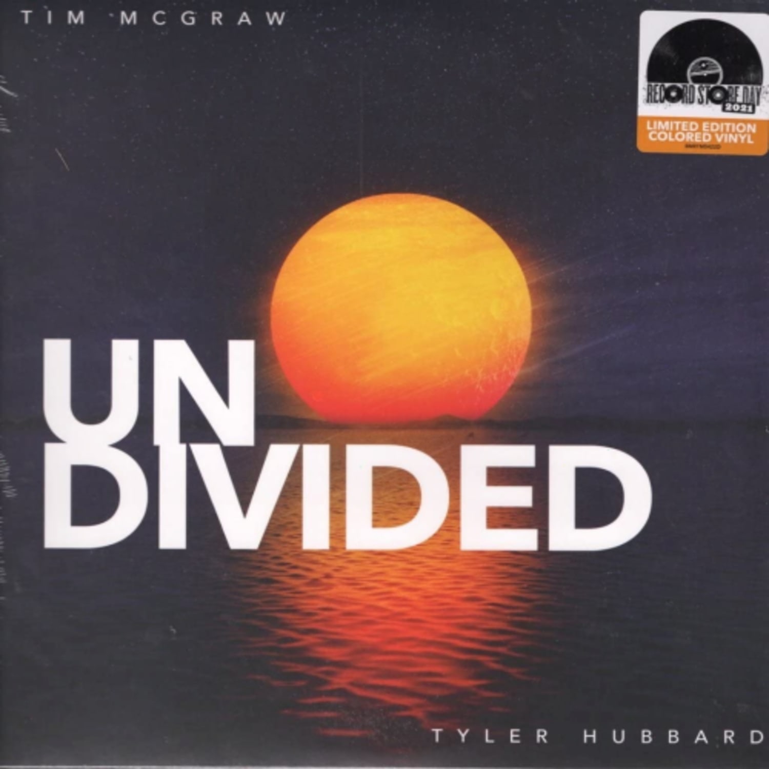 TIM MCGRAW / TYLER HUBBARD - Undivided / I Called Mama - (RSD Exclusive, Colored Vinyl, Orange) - [Vinyl]