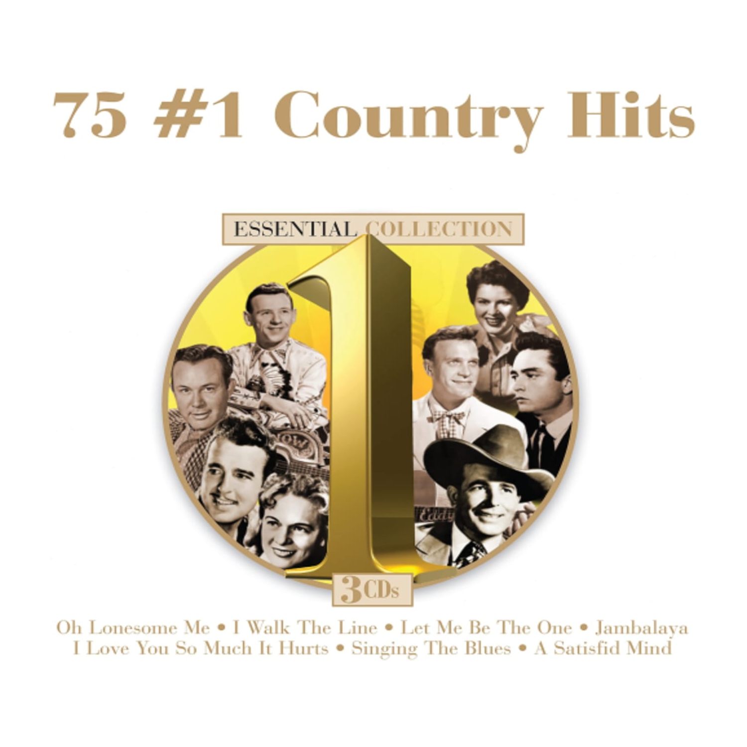 Various Artists - 75 #1 Country Hits - [CD]