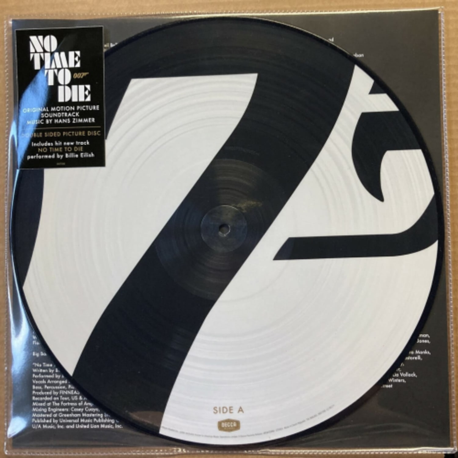 Hans Zimmer - No Time to Die (007 Symbol Version) [Import] - (Limited Edition, Picture Disc Vinyl) - [Vinyl]