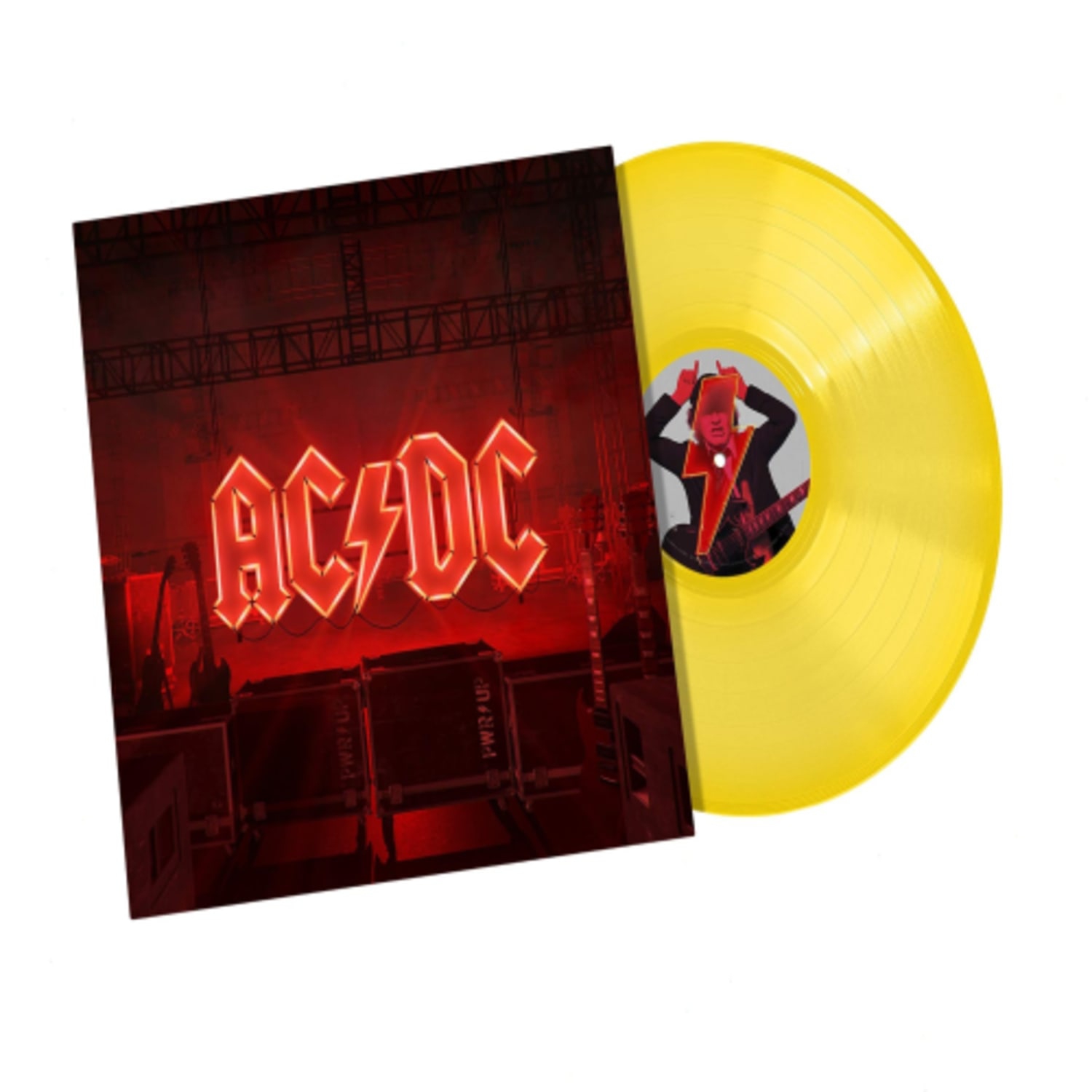 AC / DC - Power Up [Transparent Yellow Colored Vinyl] [Import] - - [Vinyl]
