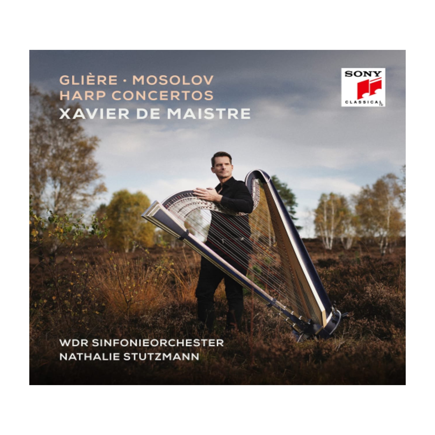 GLIERE / MOSOLOV / DE MAISTRE,XAVIER - Gliere, Mosolov: Harp Concertos - [CD]