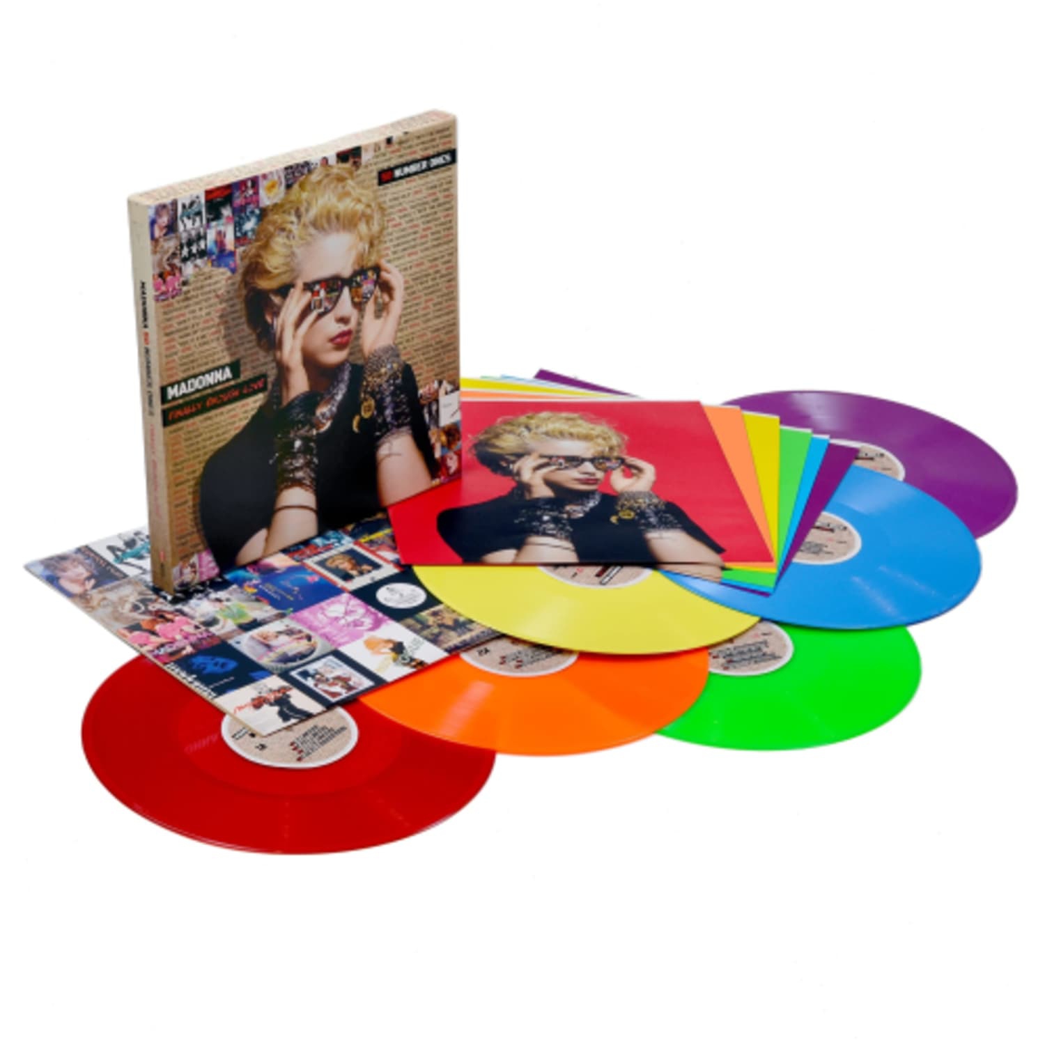 FINALLY ENOUGH LOVE: FIFTY NUMBER ONES – RAINBOW EDITION (PRIDE COLOUR VINYL)