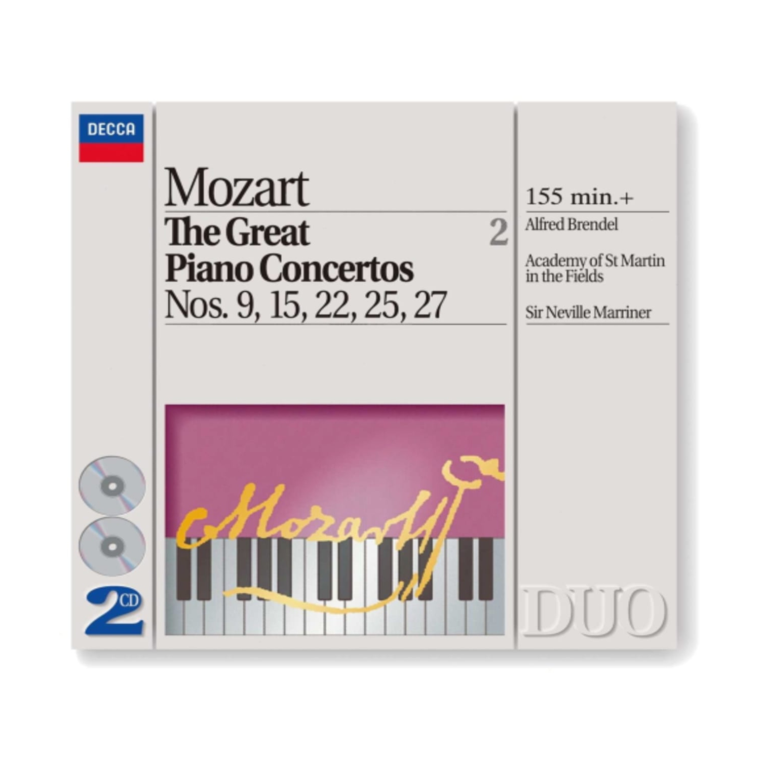 Mozart* - * : THE GREAT PIANO CONCERTOS II - [CD]