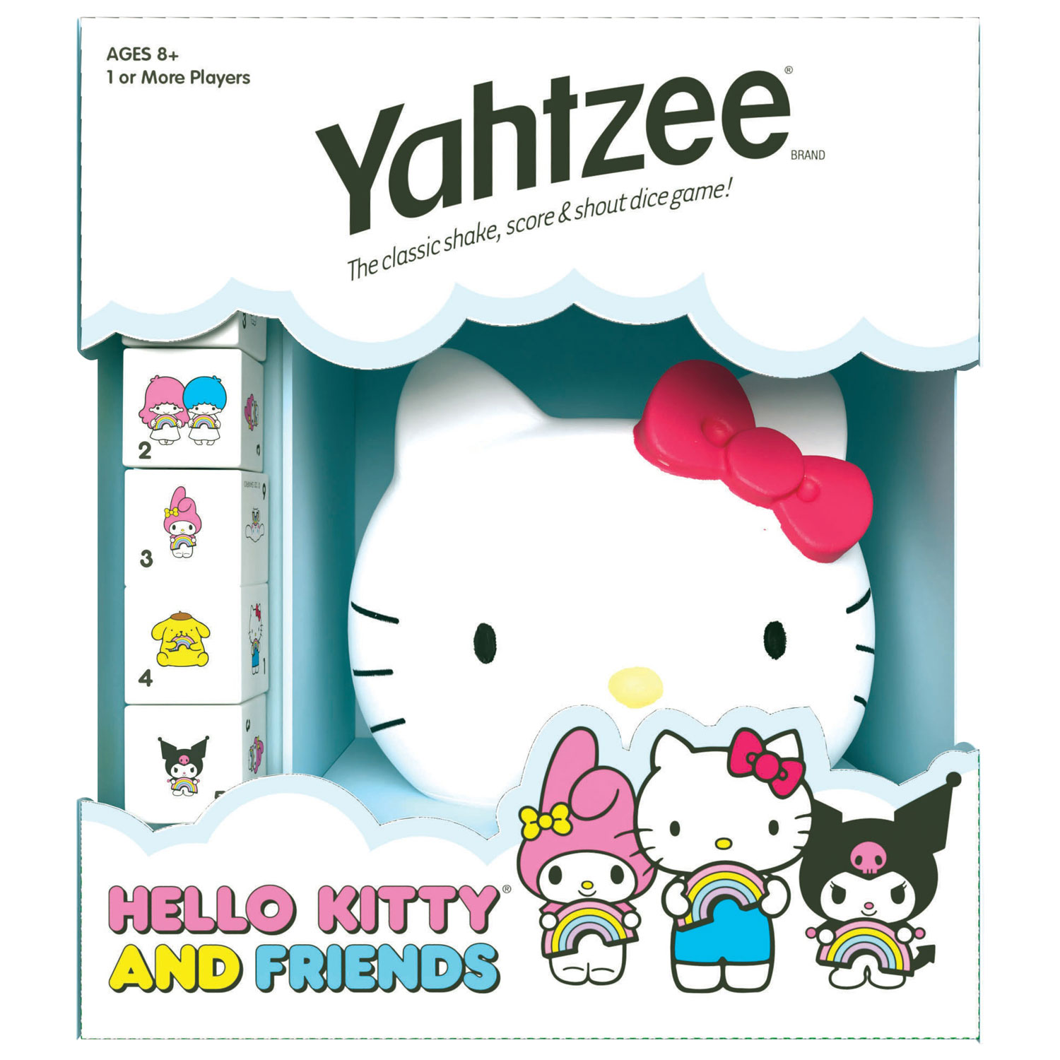 Jeu YAHTZEE: Jeu de société Hello Kitty and Friends - Anglais