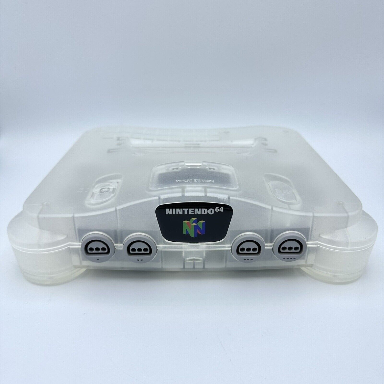 NINTENDO 64 CONSOLE Pre-Owned Refurbished Excellent Authentic Nintendo 64 N64 Clear Translucent Crystal White Region Free USA&JP