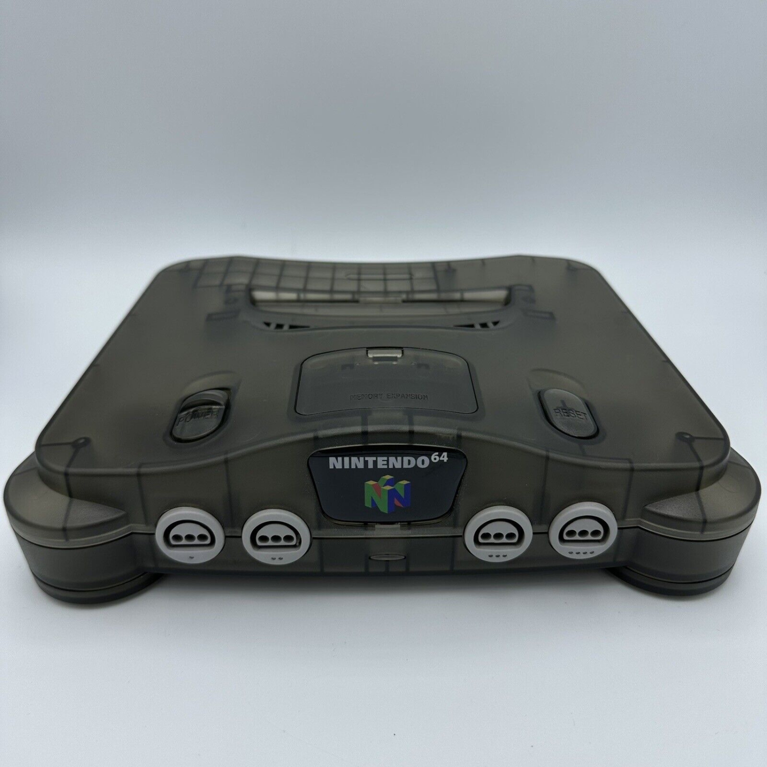 NINTENDO 64 CONSOLE Pre-Owned Refurbished Excellent Authentic Nintendo 64 N64 Translucent Clear Grey Region Free USA&JP
