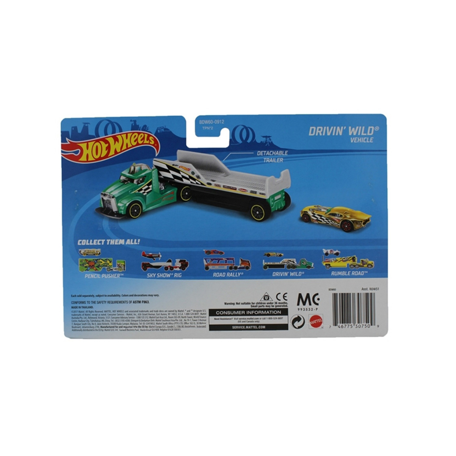 Hot Wheels Super Rig, Drivin' Wild