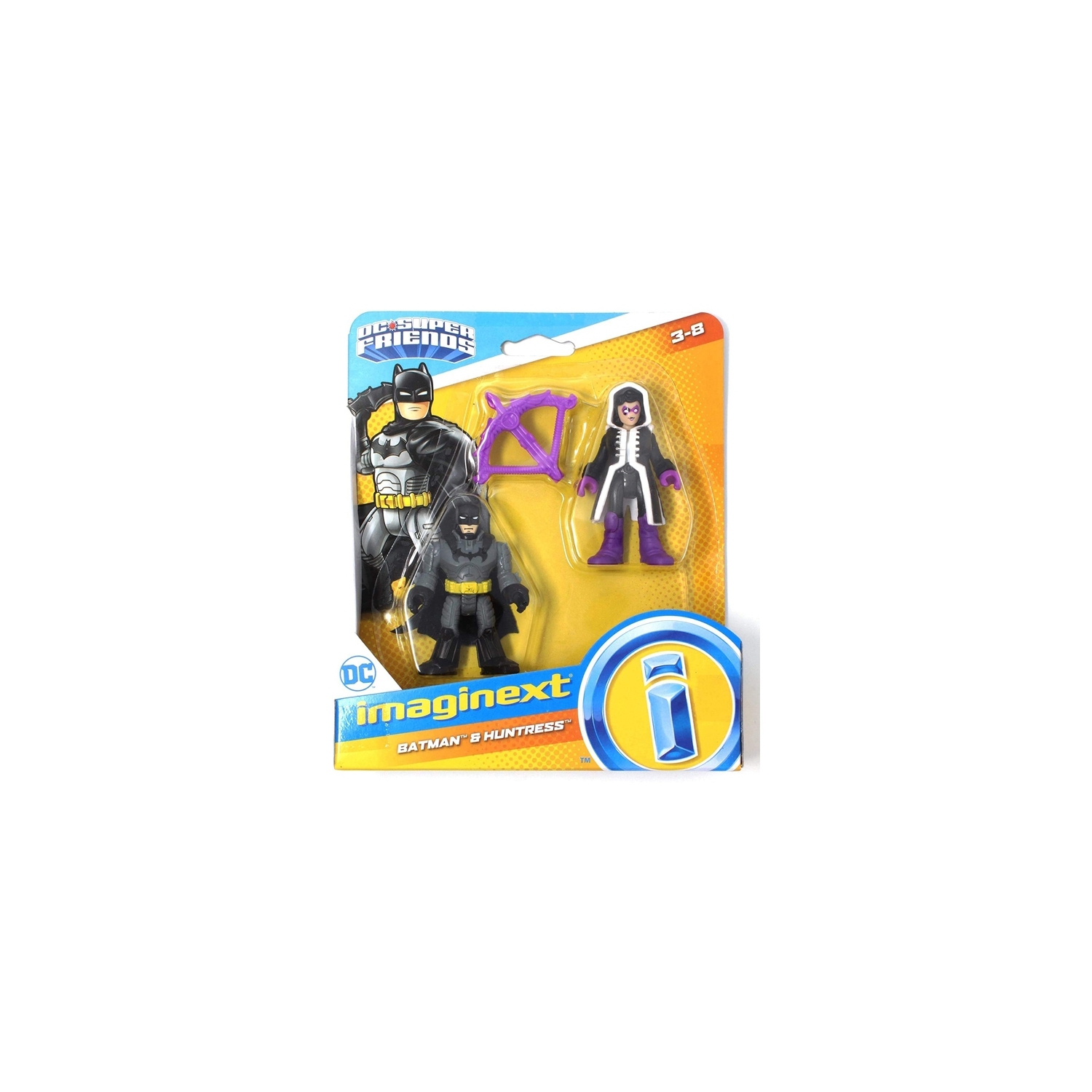 Fisher-Price Imaginext DC Super Friends Batman & Huntress