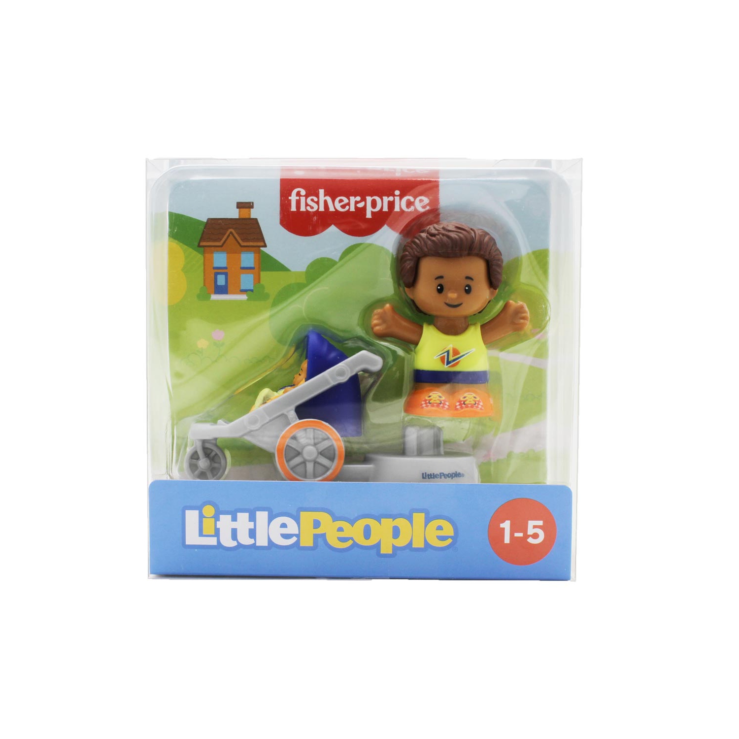 Little People, Boy et poussette de Fisher-Price