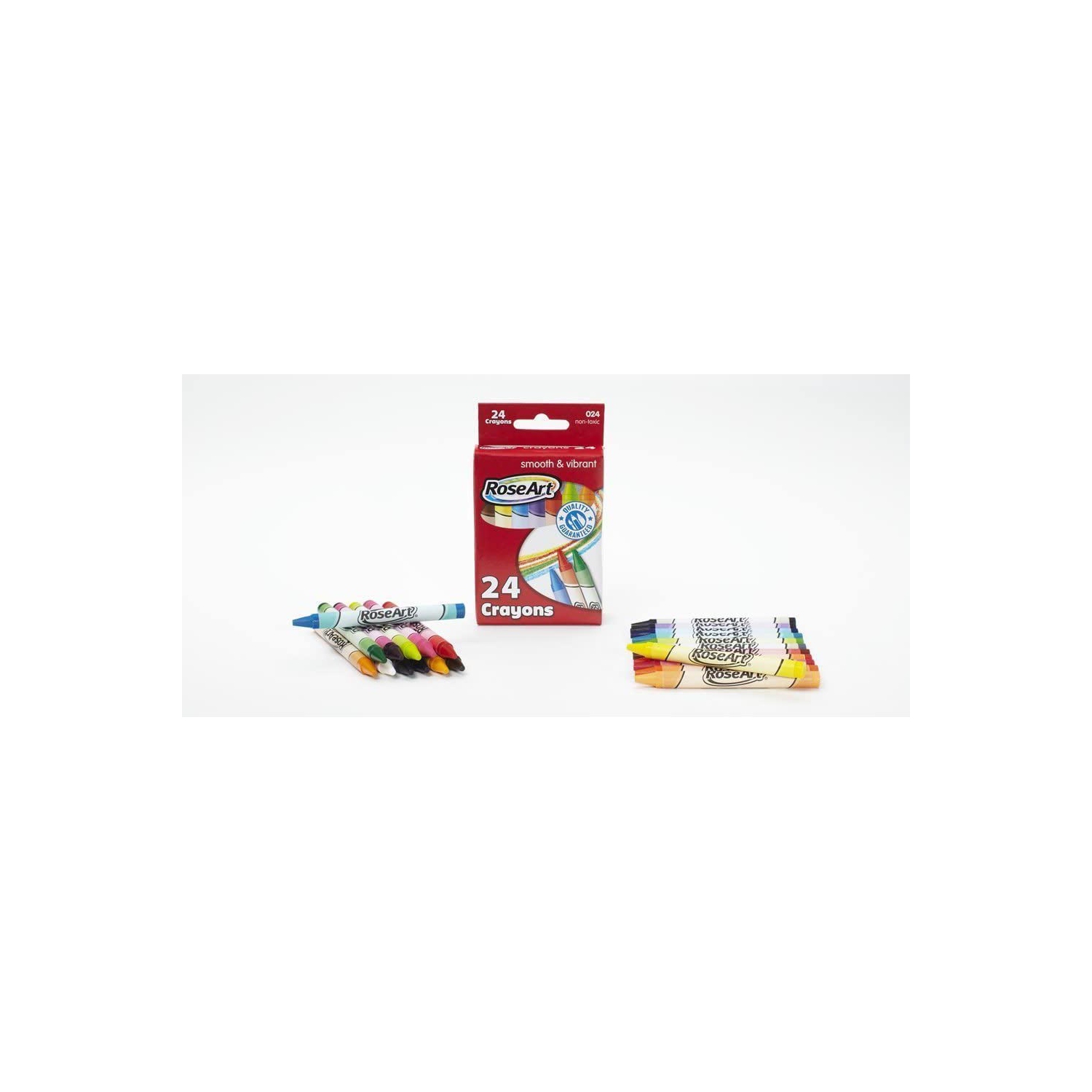 RoseArt 24-Color Crayons, Packaging May Vary