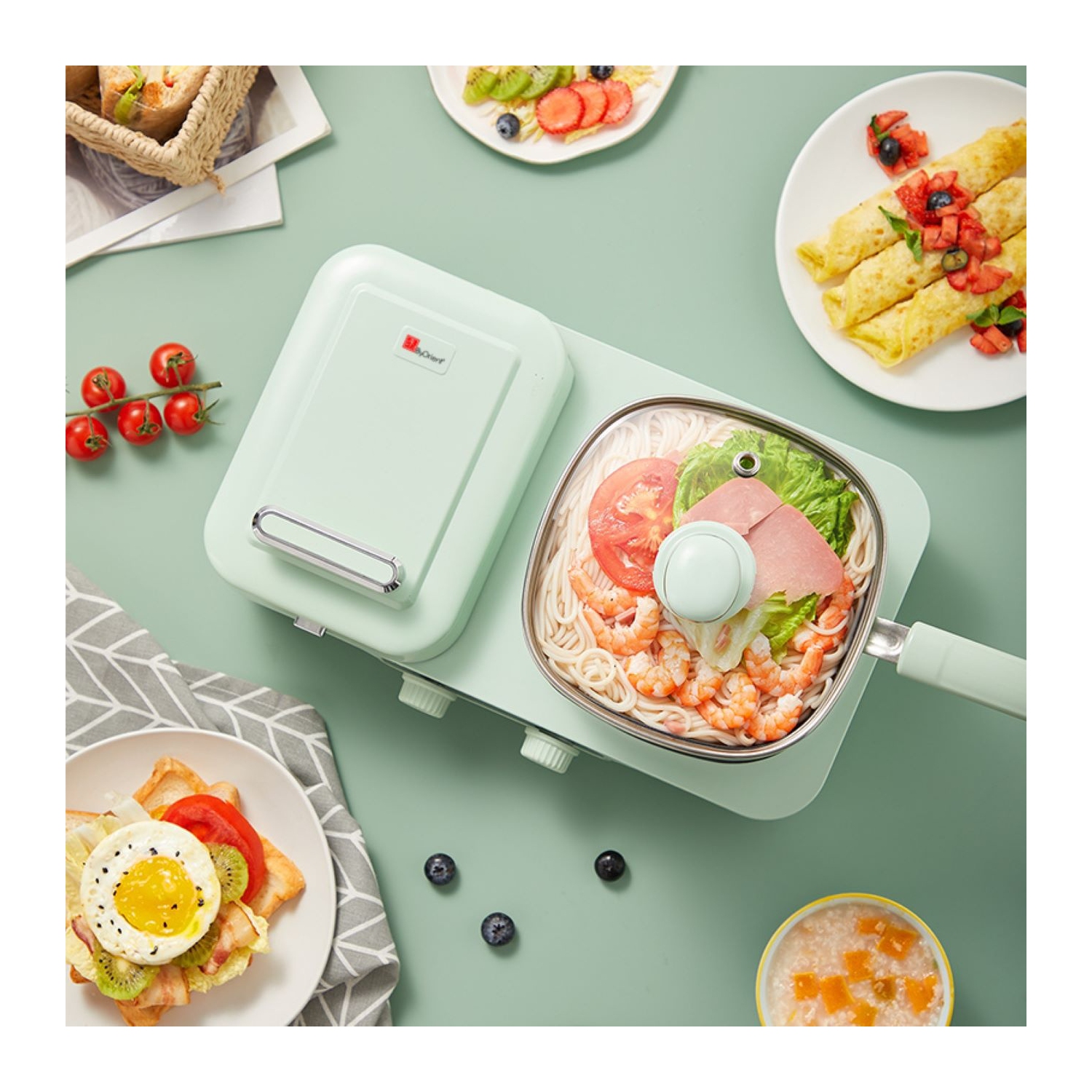 ByOrient All-In-One Multi-Functional Breakfast Maker