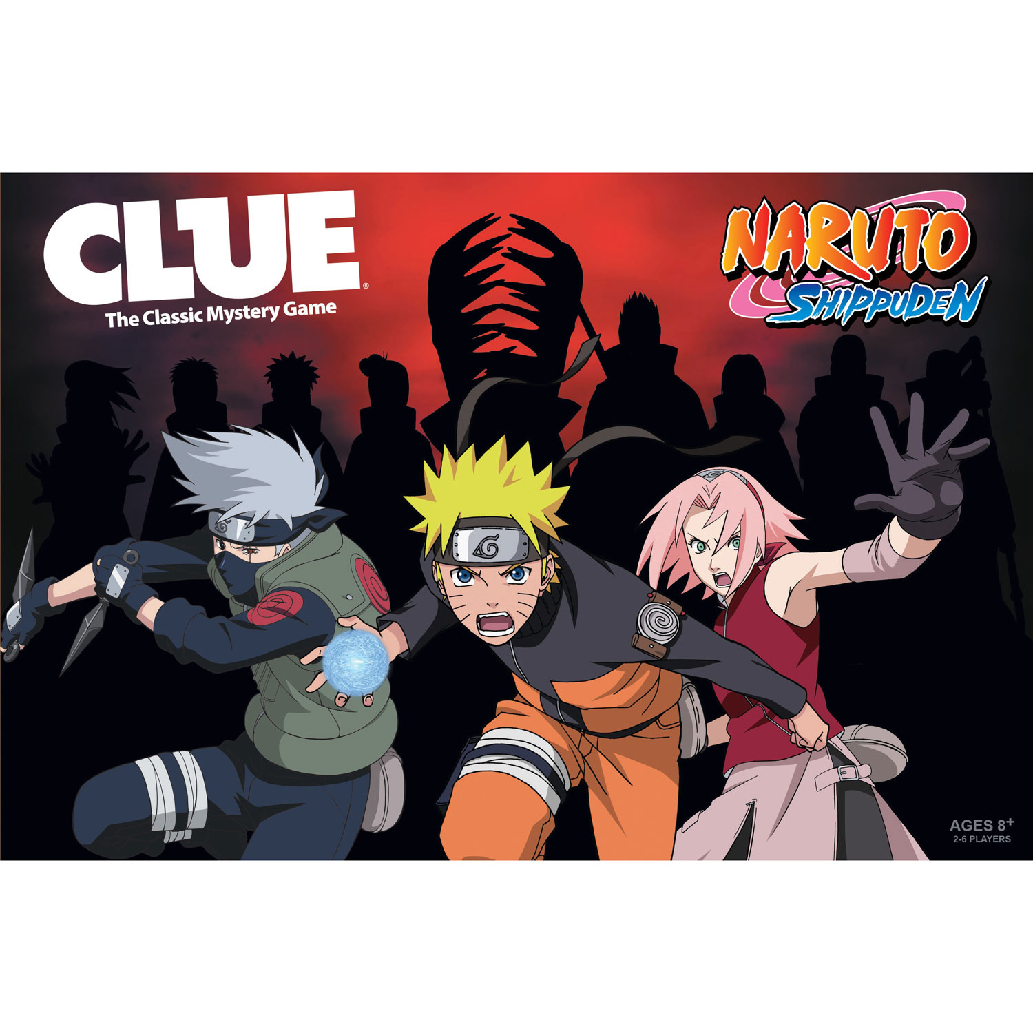 Clue: Naruto Shippuden Board Game - English