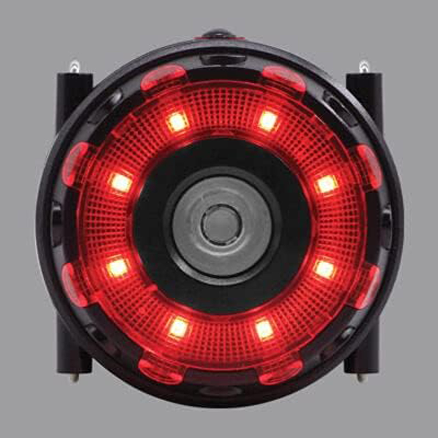 Pro-4 Tactical Portable Lantern with Bright Light, 300 Lumens, Magnetic Base, Emergency Red Hazard Flasher, and 3 AA Batteries Included