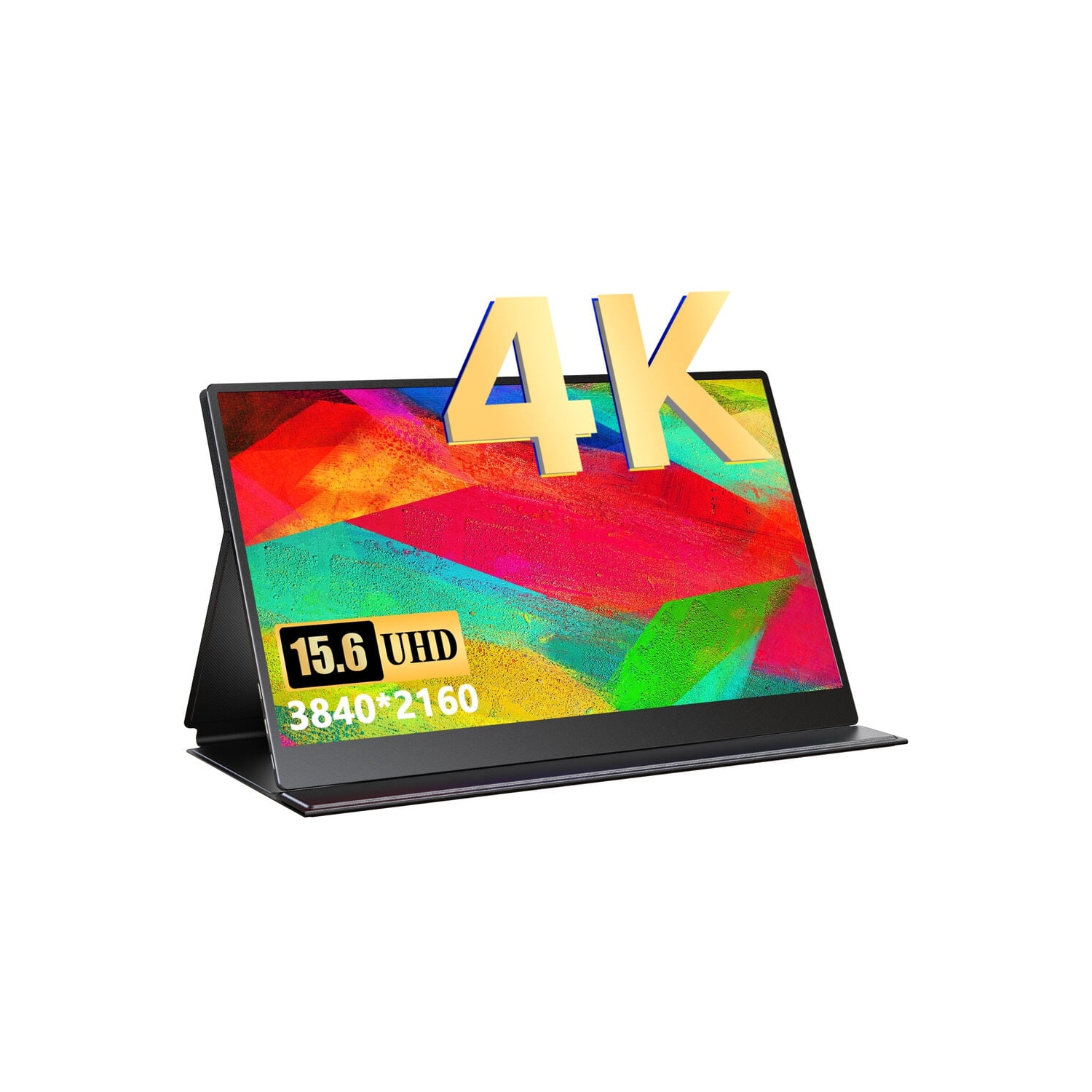 4K Gaming Monitor 15.6" USB-C HDMI 3840x2160 Portable Monitor Screen