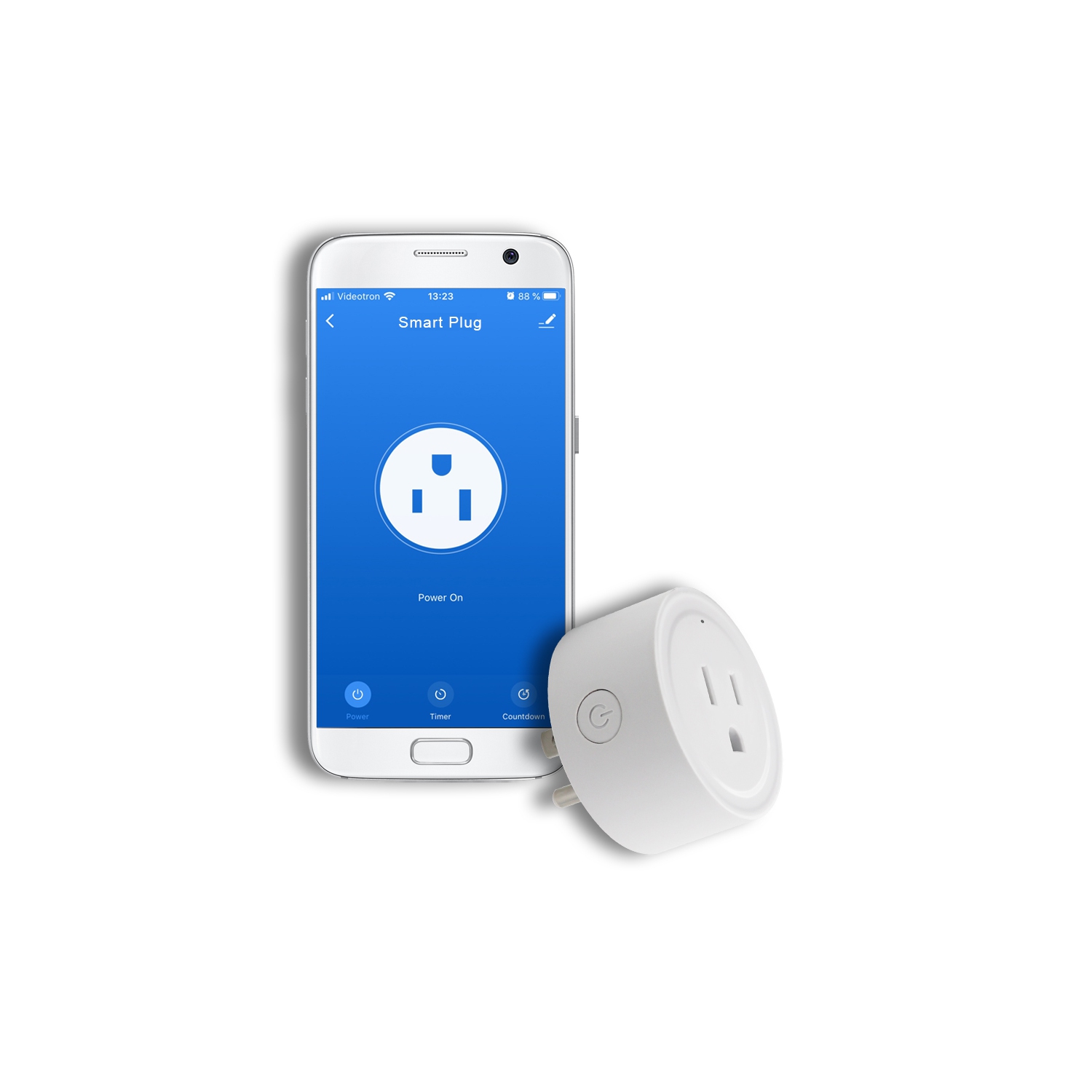BAZZ Smart Home WiFi Wall Plug, Single Pack, PLGWFW1
