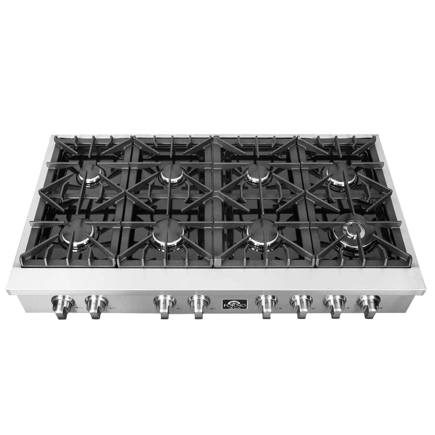 Forno Cossato Alta Qualita 48" Gas Rangetop with Bridge Burner