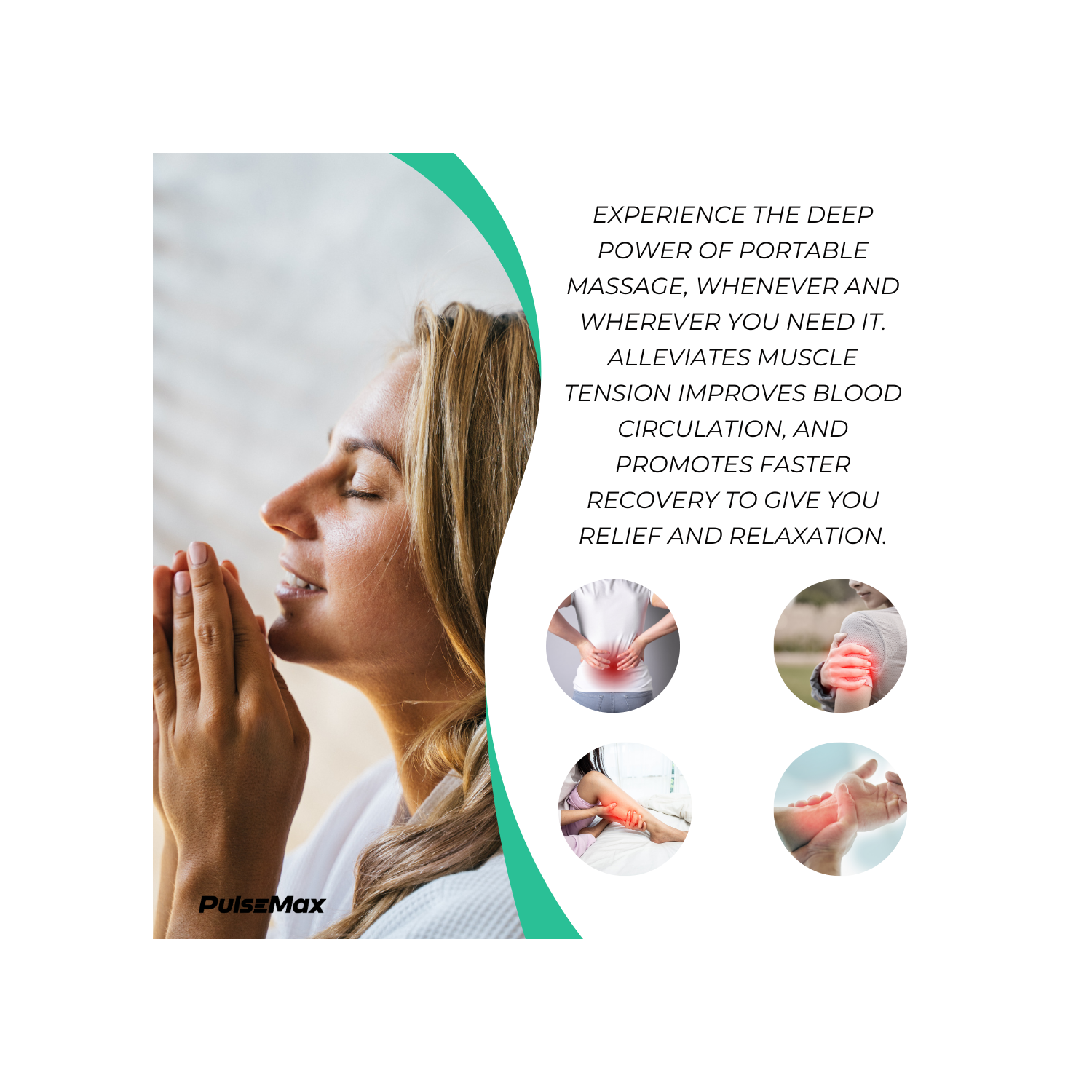 Portable Handled Massage Gun